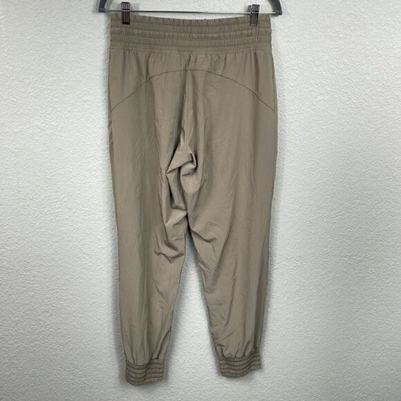 Athleta Camden Jogger Pants Tan Lounge Travel Style 486192 Sz 6 - Picture 8 of 15